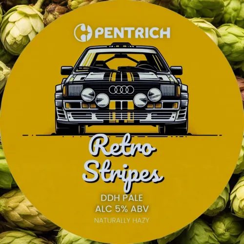 Pentrich Brewery Retro Stripes